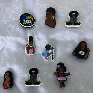 Black history Month charms for crocs